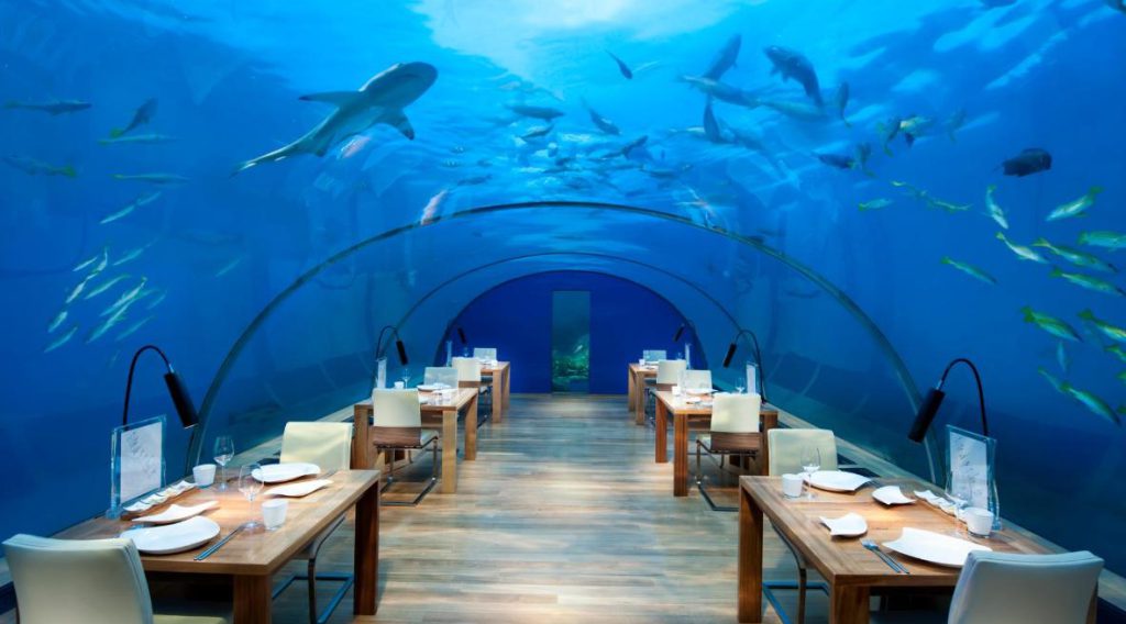 رستوران هتل موراکا در مالدیو