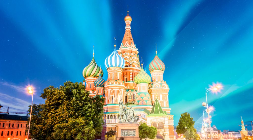 شفق قطبی روسیه