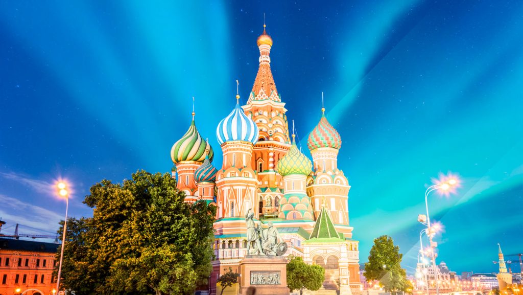 شفق قطبی روسیه