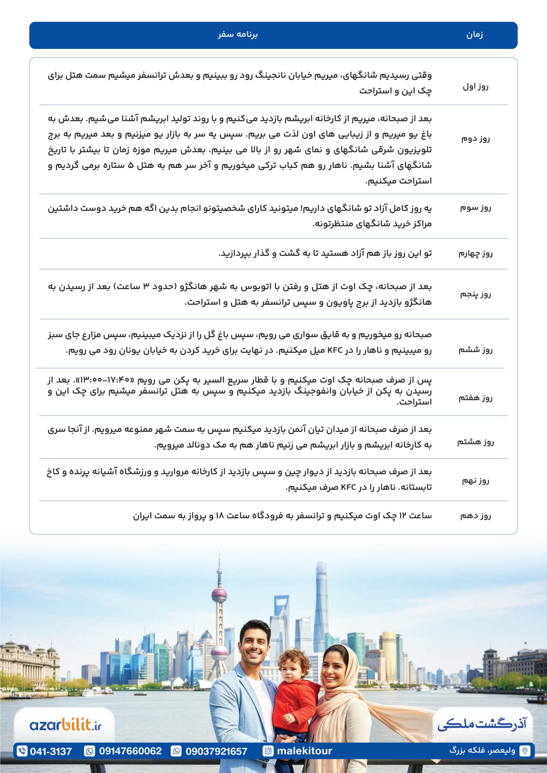 تور نوروز چین