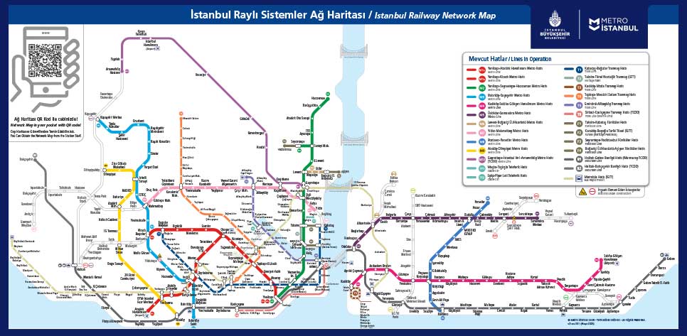 istanbul metro map